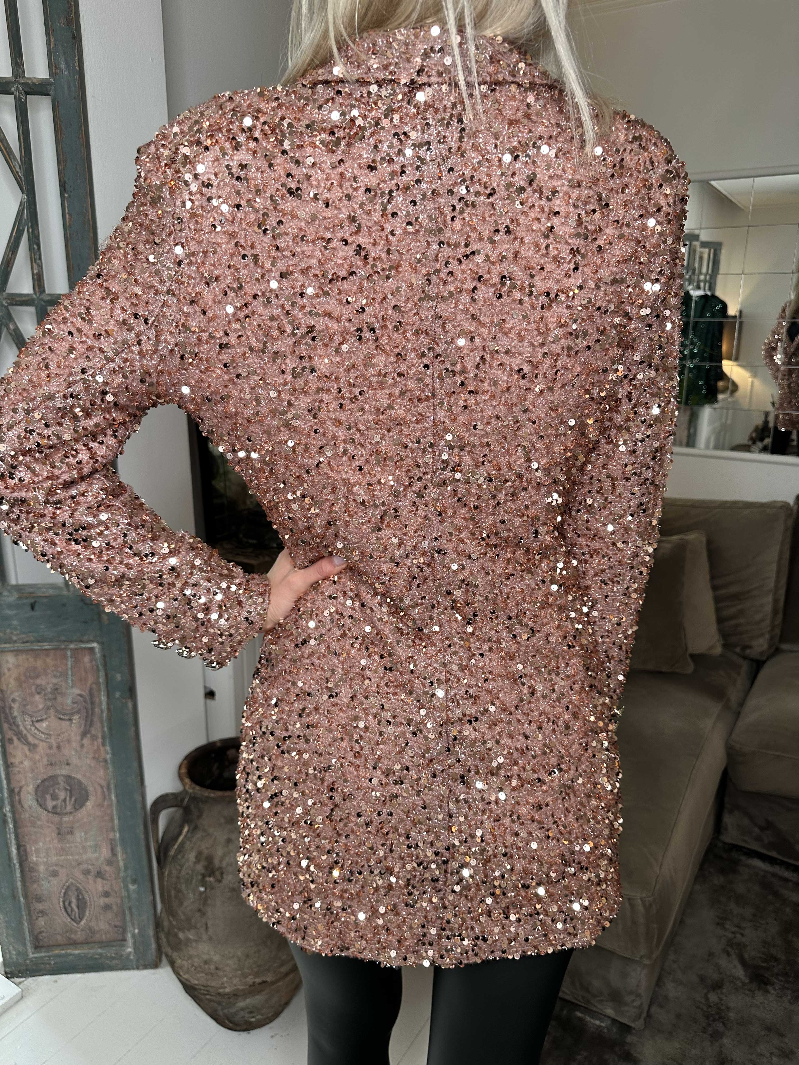 Dimina - Kavaj med paljetter och knappar